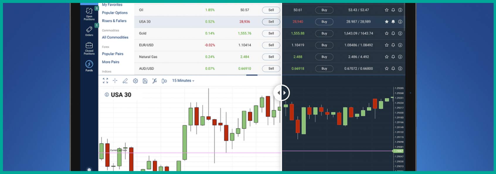 Open a CFD share deposit account