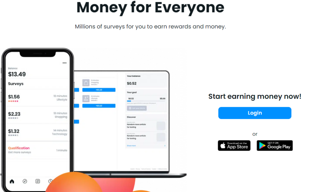 Earn money with game apps Pollpay